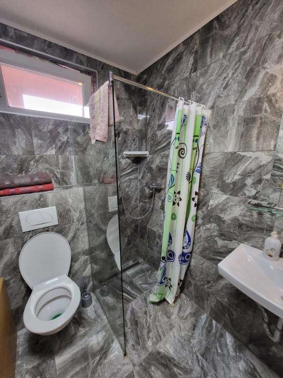 Koupelna v ubytování Anita Apartman Sopron