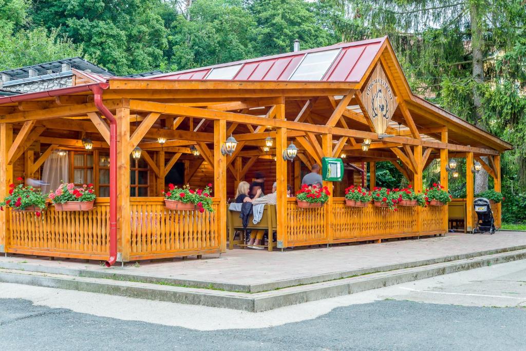 Budova, v ktorej sa penzión nachádza