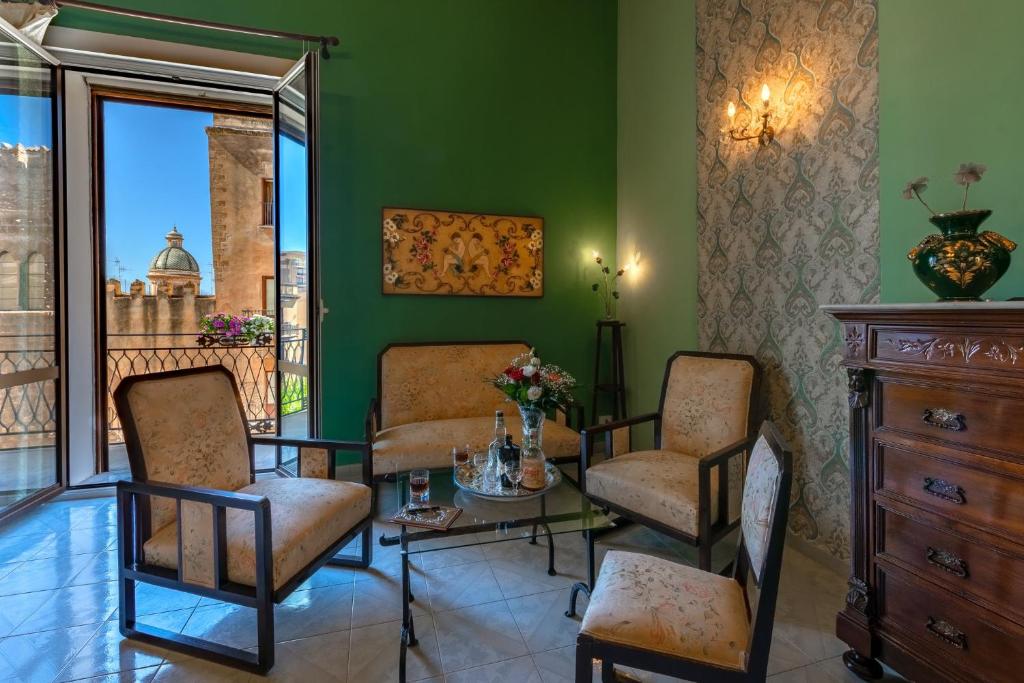 Posedenie v ubytovaní B&B TOMMASO FAZELLO SCIACCA Residenza artistica