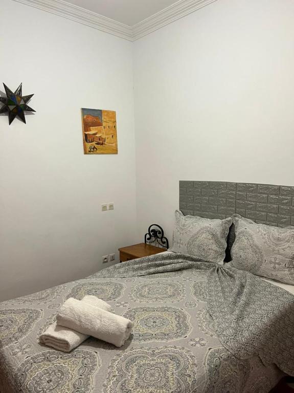 Postel nebo postele na pokoji v ubytování Riad MAHJOUBA MARRAKECH & SPA