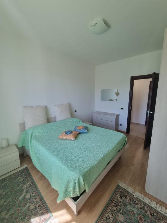 Postel nebo postele na pokoji v ubytování San Casciano