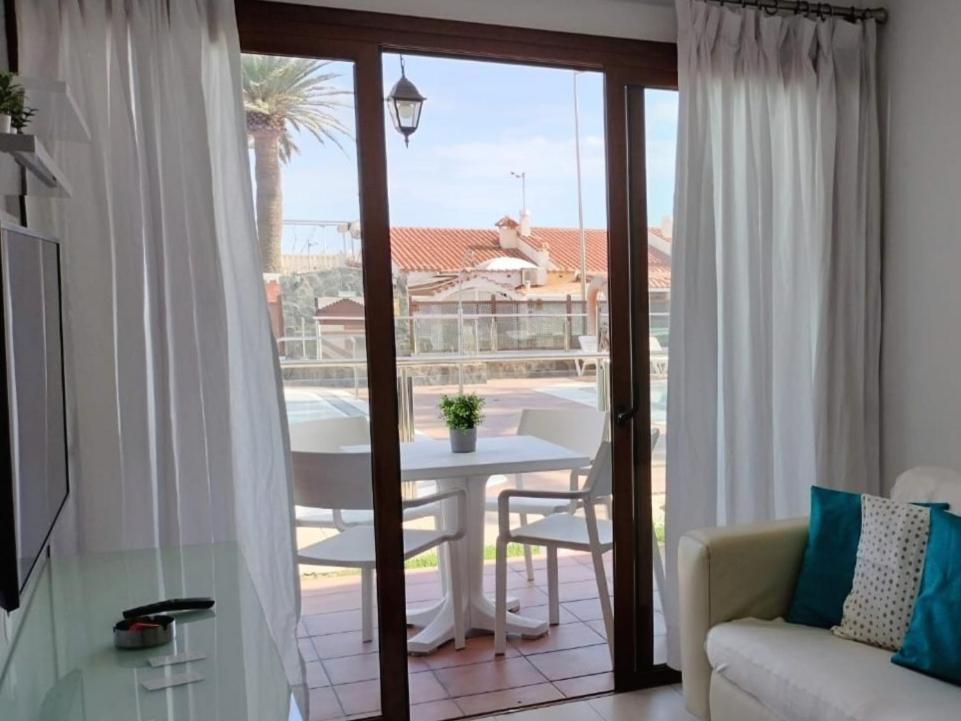 Balkón nebo terasa v ubytování Apartamentos Los Balandros by SunHousesCanarias