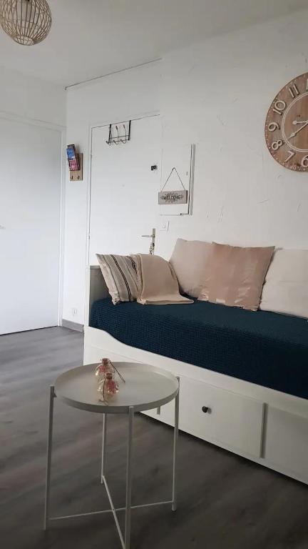 Część wypoczynkowa w obiekcie Superbe studio 5 min de la plage