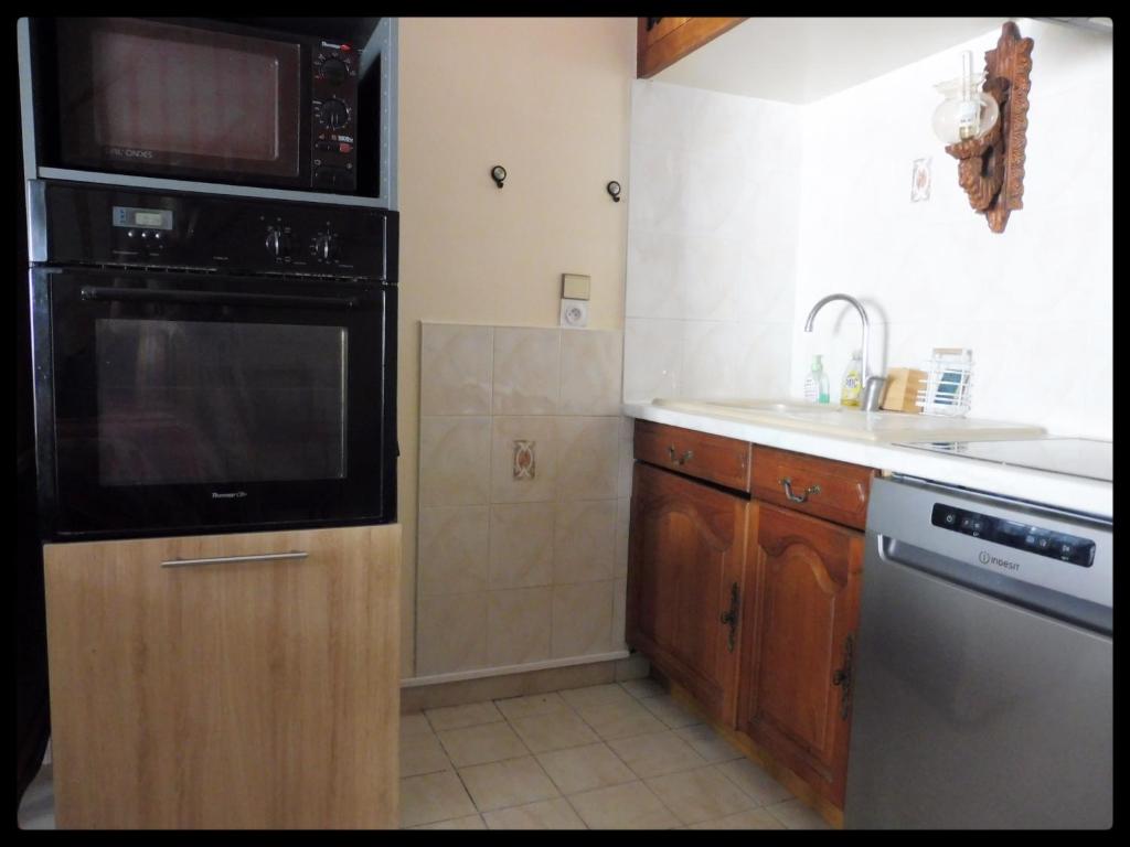 Dapur atau dapur kecil di Maison enti&egrave;re- Les Cormorans