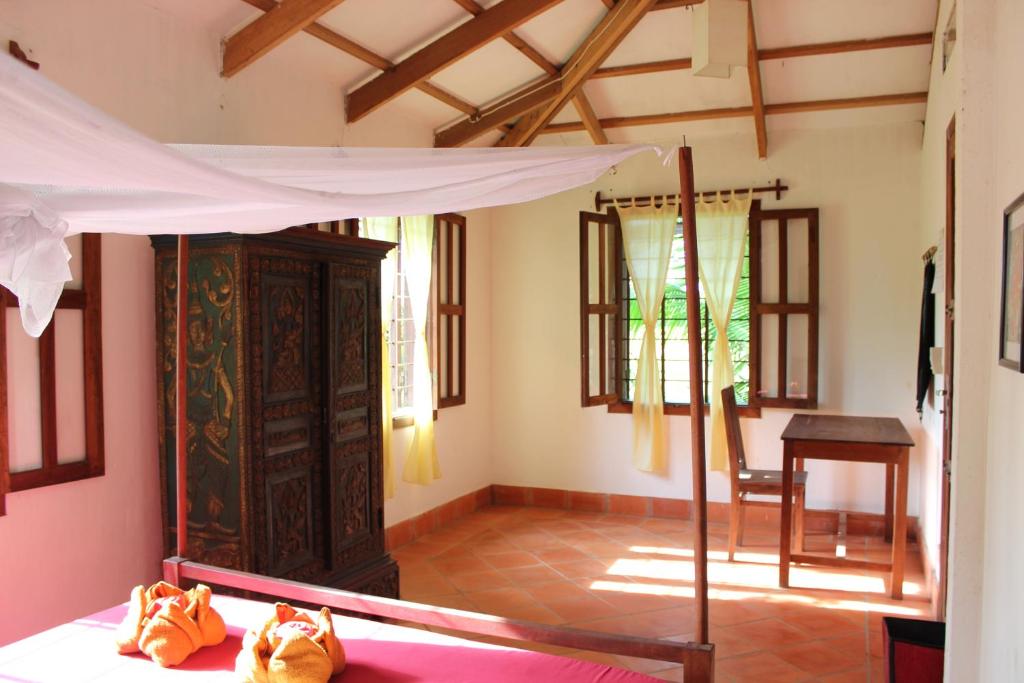 Posezení v ubytování Arun Mekong Guesthouse