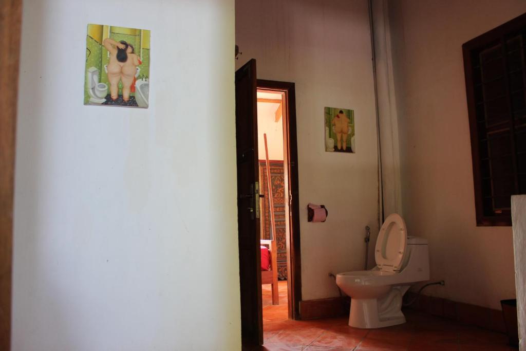 Koupelna v ubytování Arun Mekong Guesthouse