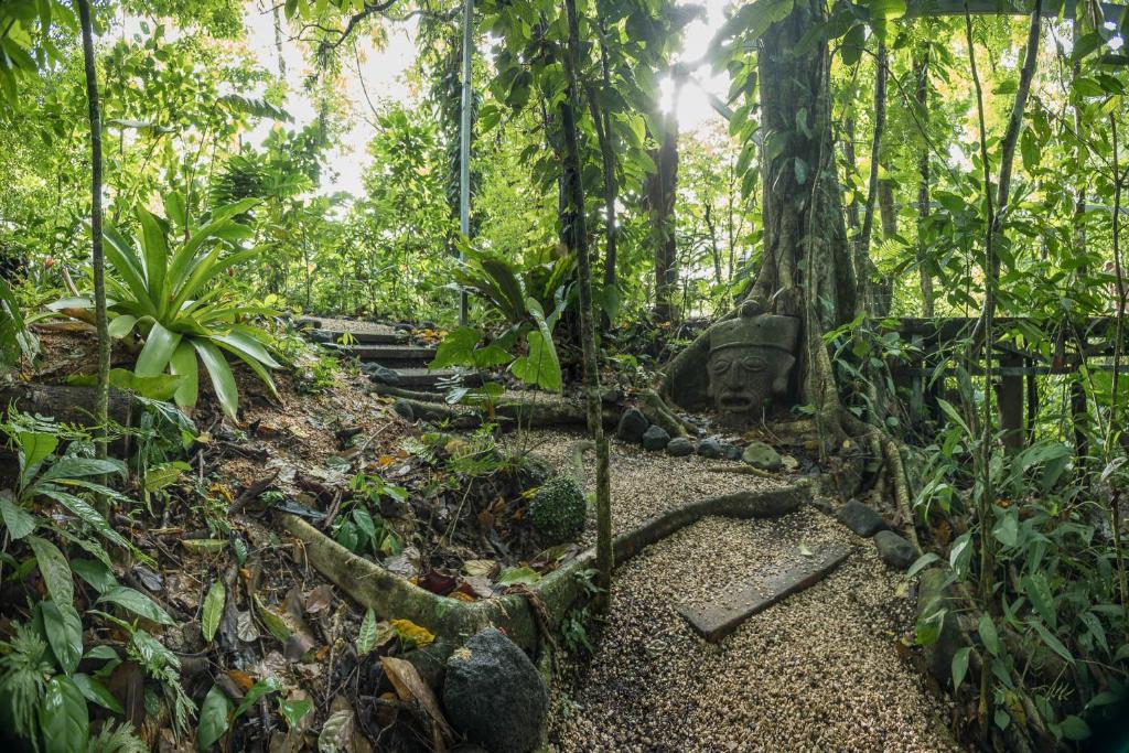 Zahrada ubytování Cabañas del Rio