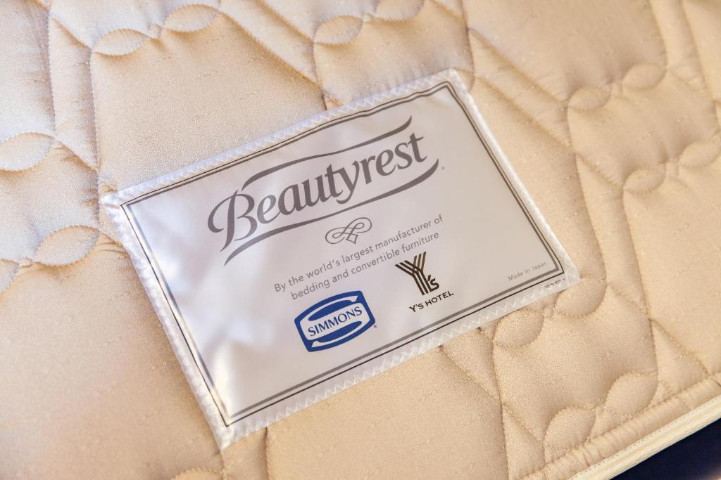 Certifikát, hodnocení, plakát nebo jiný dokument vystavený v ubytování Y's HOTEL Shin Osaka