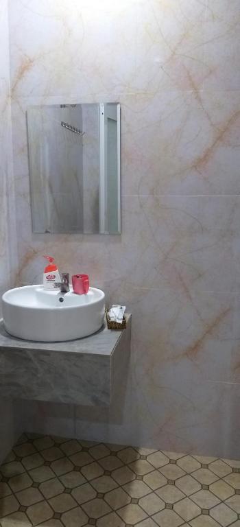 Koupelna v ubytování Ngan Giang Guesthouse