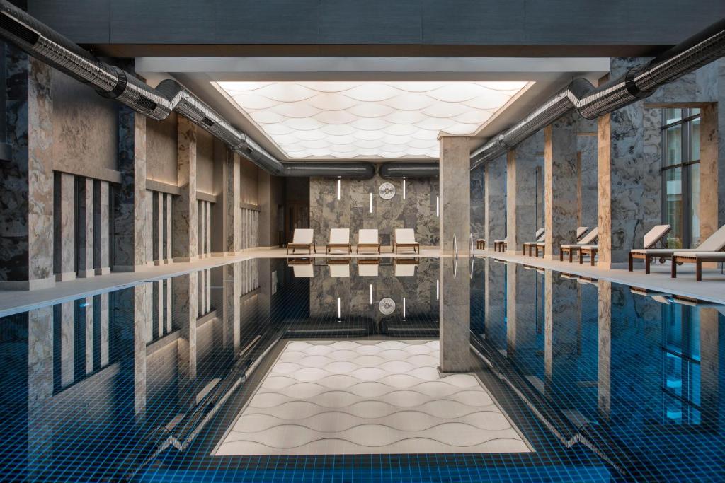 Bazén v ubytování Acanthus Cennet Barut Collection - Ultra All Inclusive nebo v jeho okolí