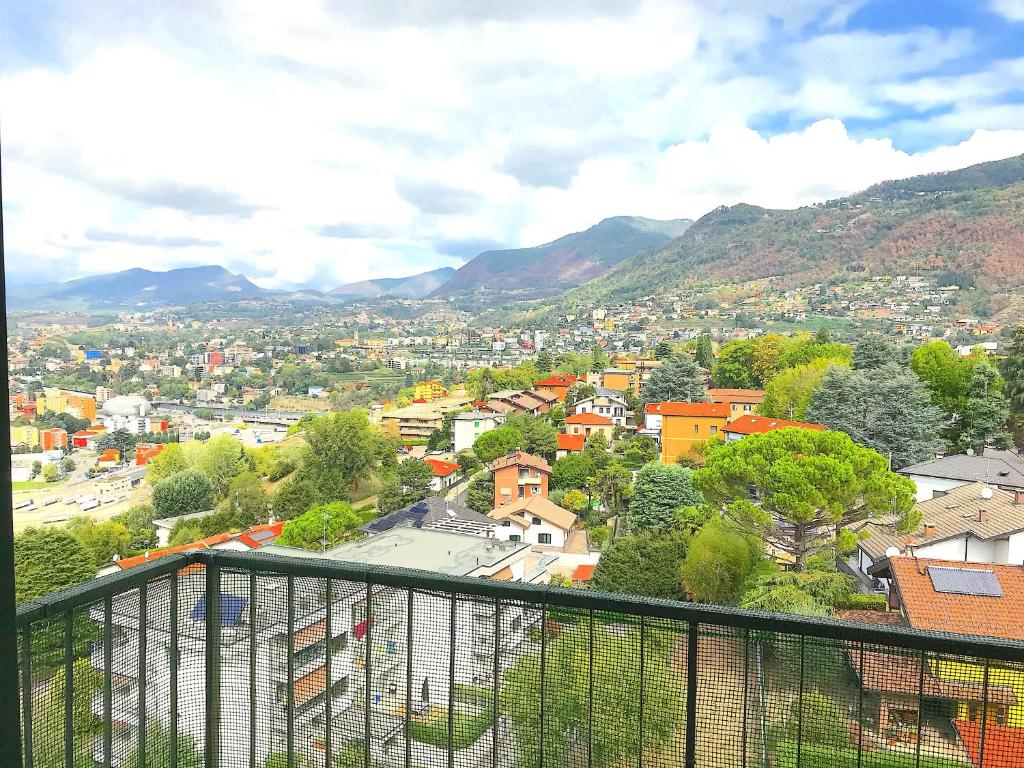 Widok na góry z tego apartamentu