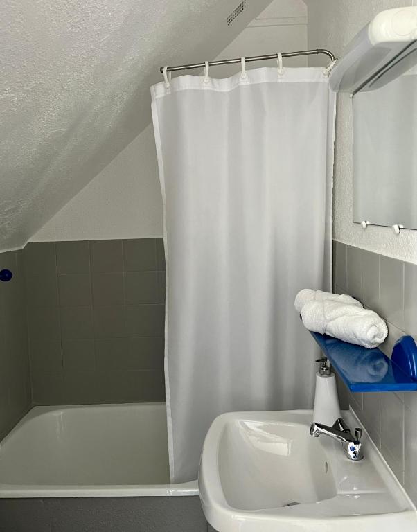Kúpeľňa v ubytovaní HOTEL KAN AVEL