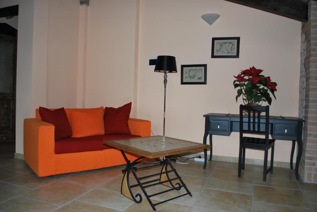 Posezení v ubytování Sosta Fiera B&B