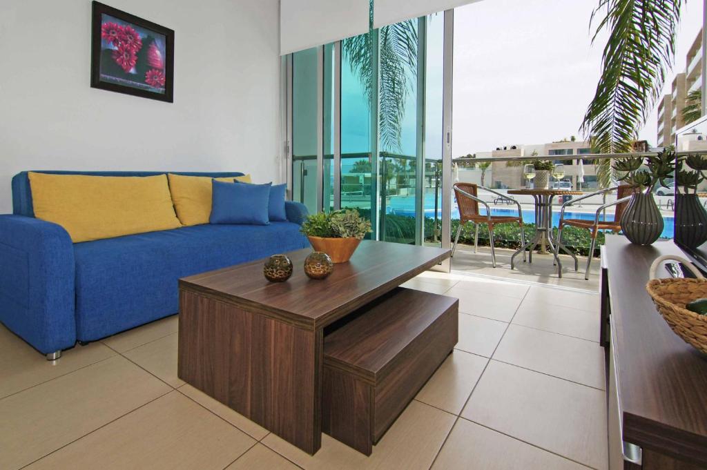 Posezení v ubytování DIANA - Coralli Beachfront Apartment
