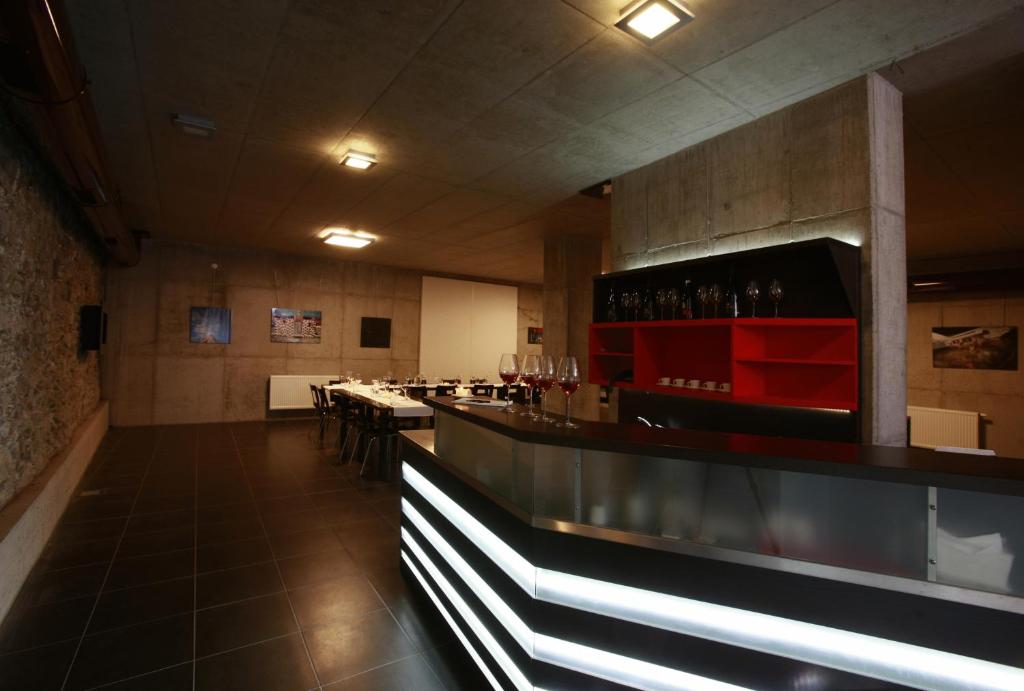 Kuchyň nebo kuchyňský kout v ubytování Hotel Lahofer