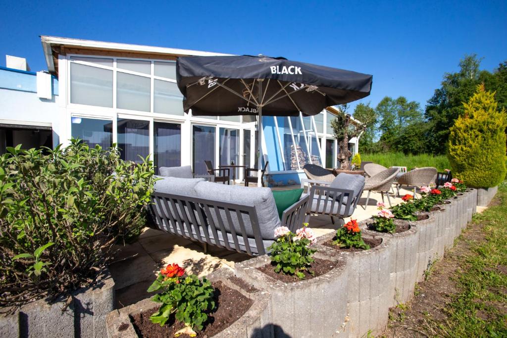 Zahrada ubytování Hotel Ecluse 34
