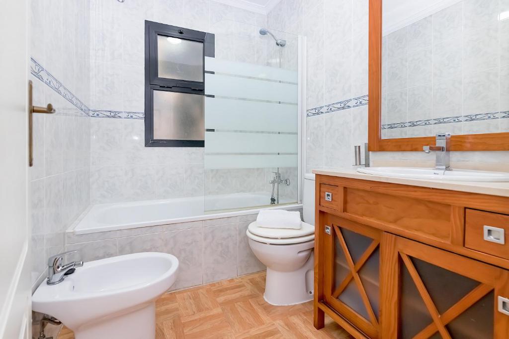 Kúpeľňa v ubytovaní Victoria City Center Apartment