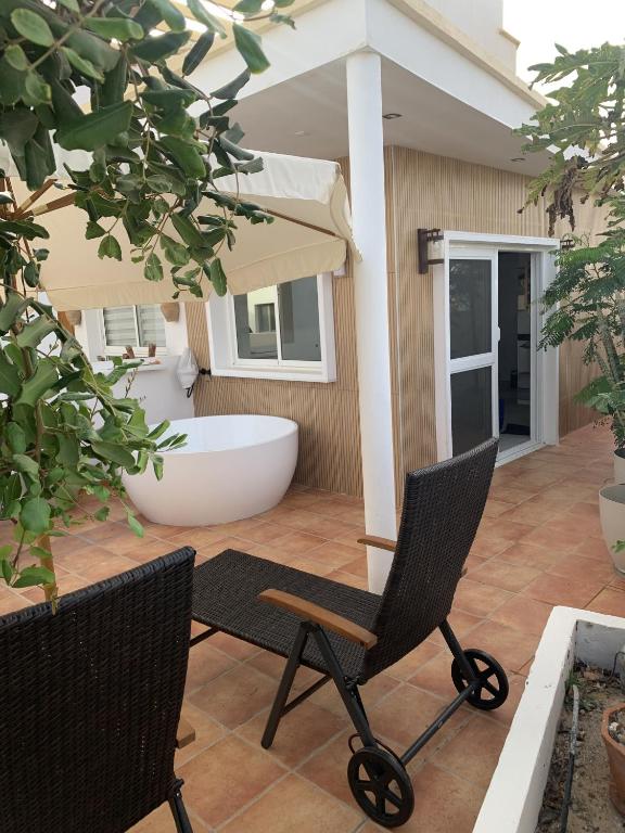 Patio nebo venkovní prostory v ubytování Las Arenas