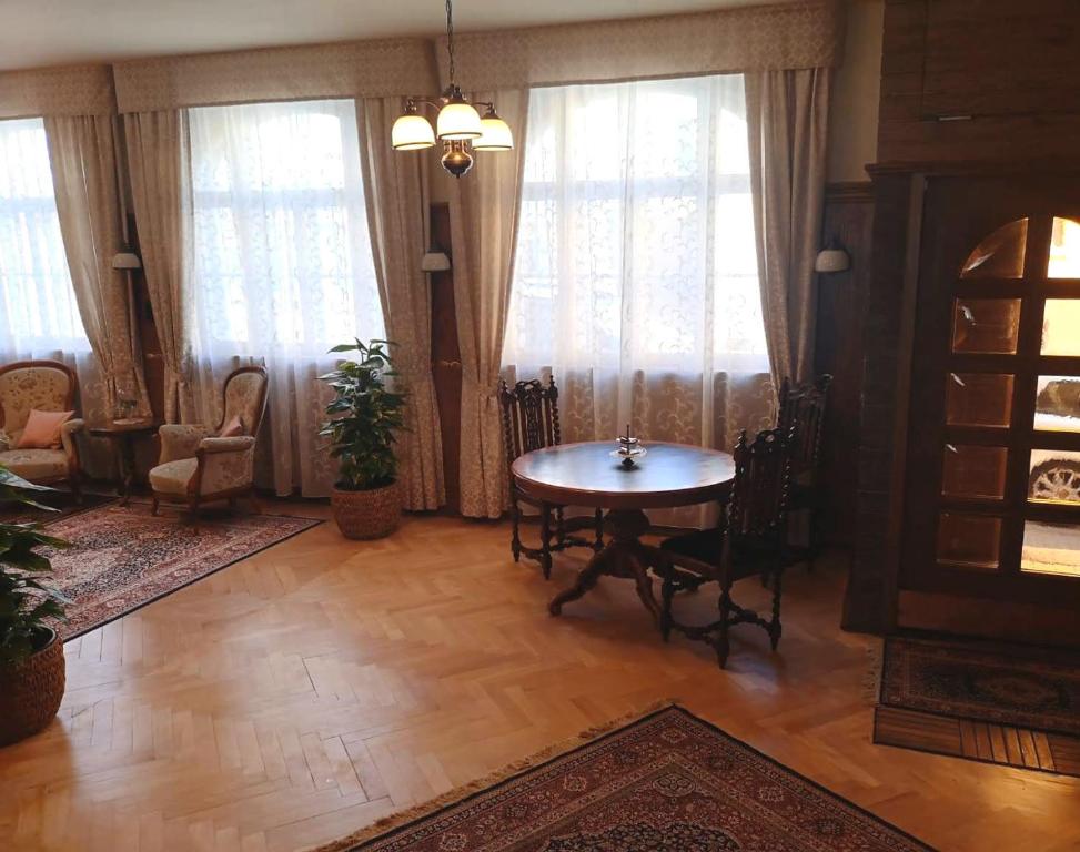 Posezení v ubytování Hotel Adler
