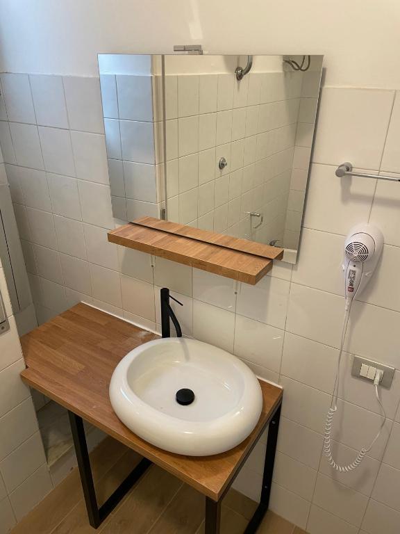 Koupelna v ubytování Art Atelier Apartments