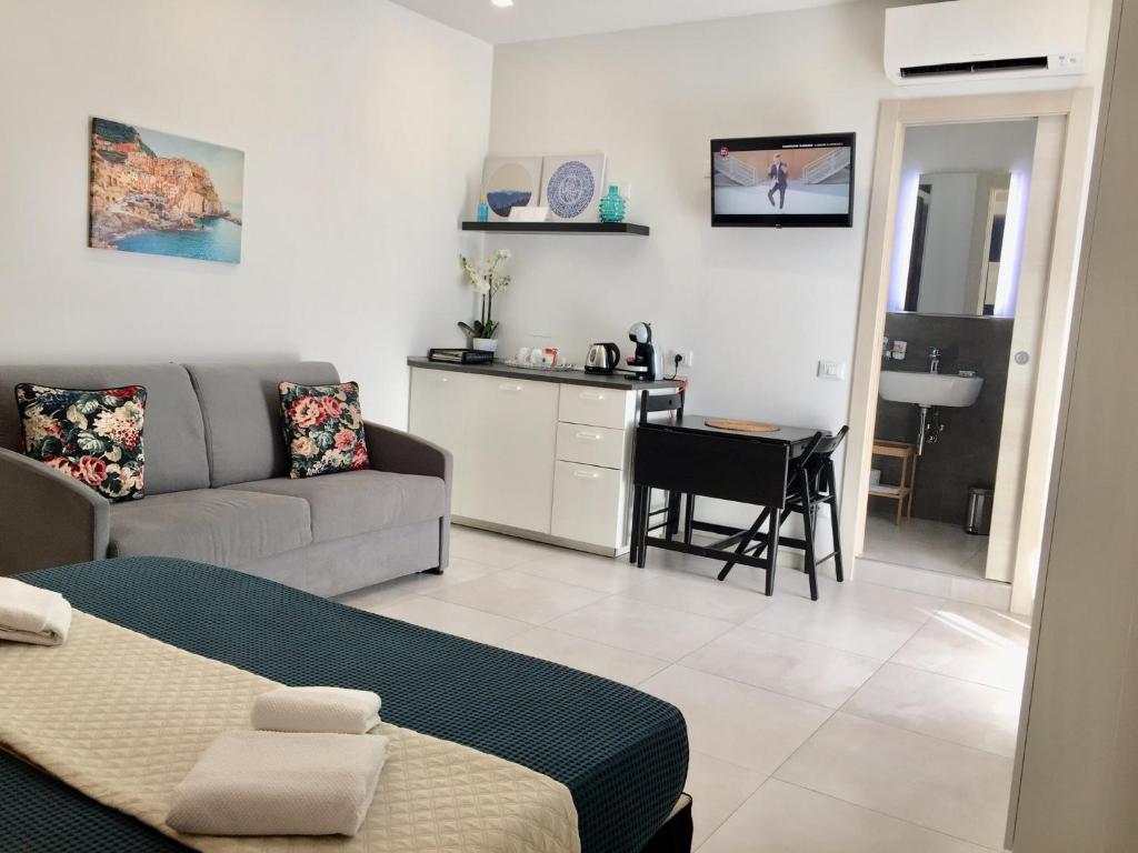 Posezení v ubytování Sunset rooms