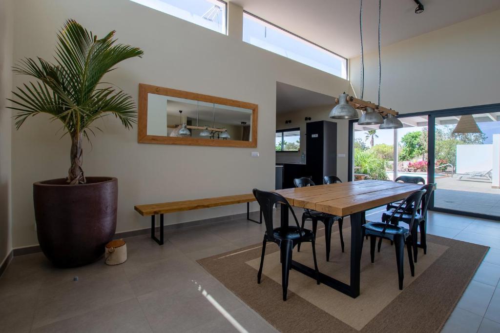 Kuchyň nebo kuchyňský kout v ubytování North Shore Villas Lajares, VILLA ALEGRE 30A