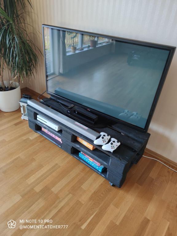 TV a/nebo společenská místnost v ubytování Guest room in private house