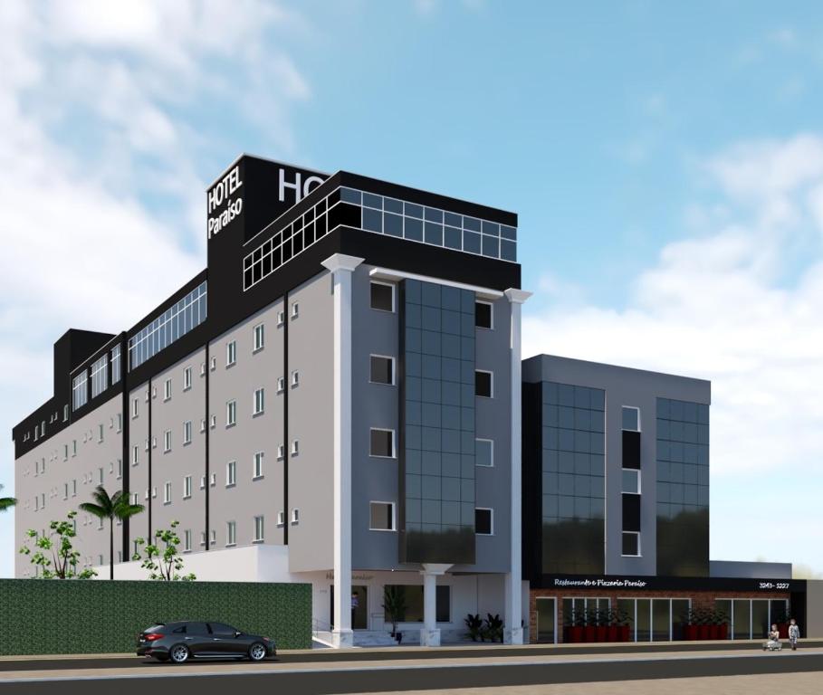 a rendering of the hilton hotel in honolulu at Hotel Paraiso in Correia Pinto