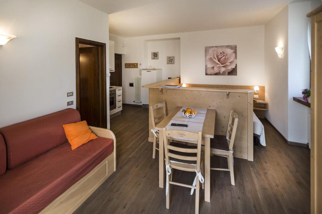Posezení v ubytování Le Servite Apartments