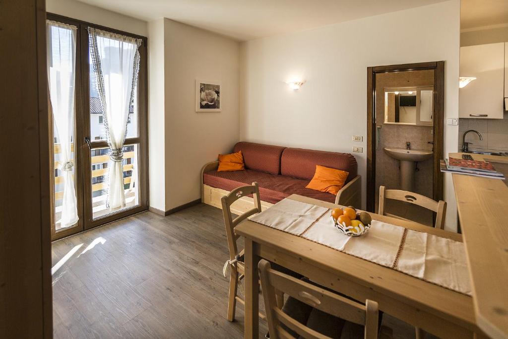Kuchyň nebo kuchyňský kout v ubytování Le Servite Apartments