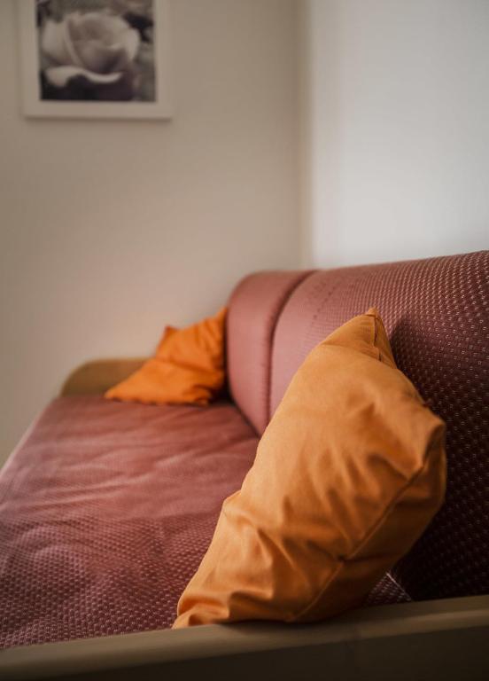 Postel nebo postele na pokoji v ubytování Le Servite Apartments