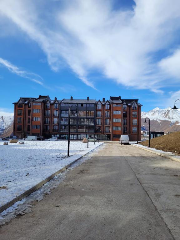 Luxury Apartment Kavkaz View v zimě