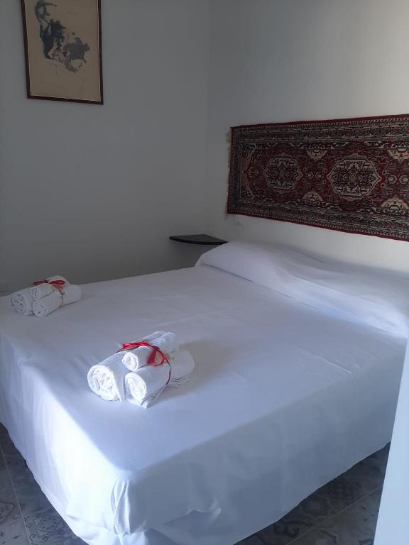 Postel nebo postele na pokoji v ubytování Armary