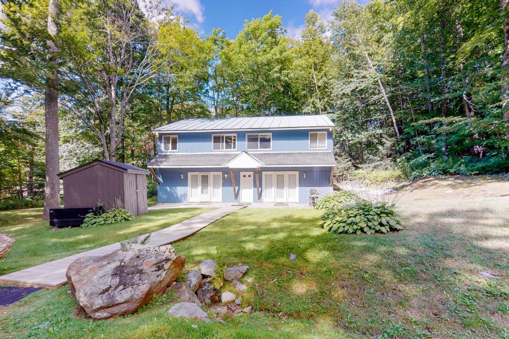 Το κτήριο όπου στεγάζεται  η παραθεριστική κατοικία