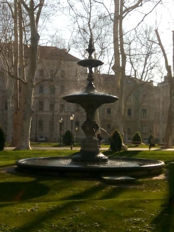 Vonkajšia záhrada v ubytovaní Apartment Zrinjevac