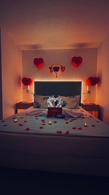 Een bed of bedden in een kamer bij Sea Garden Peniche