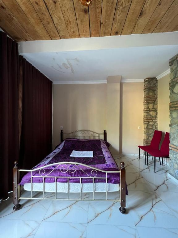 Postel nebo postele na pokoji v ubytování Guest House Lali