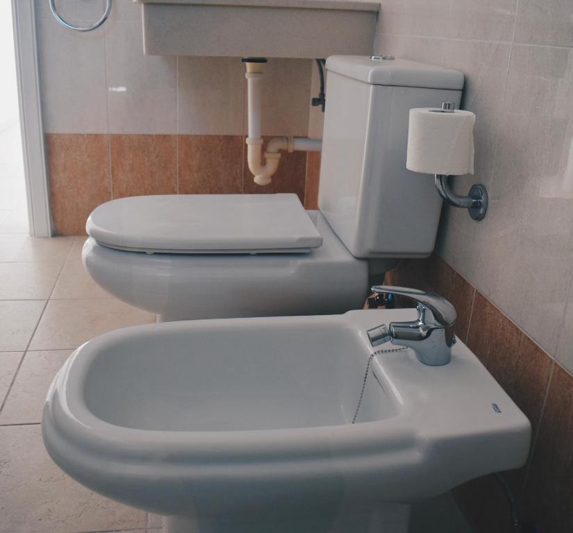 Koupelna v ubytování Duplex en Meloneras