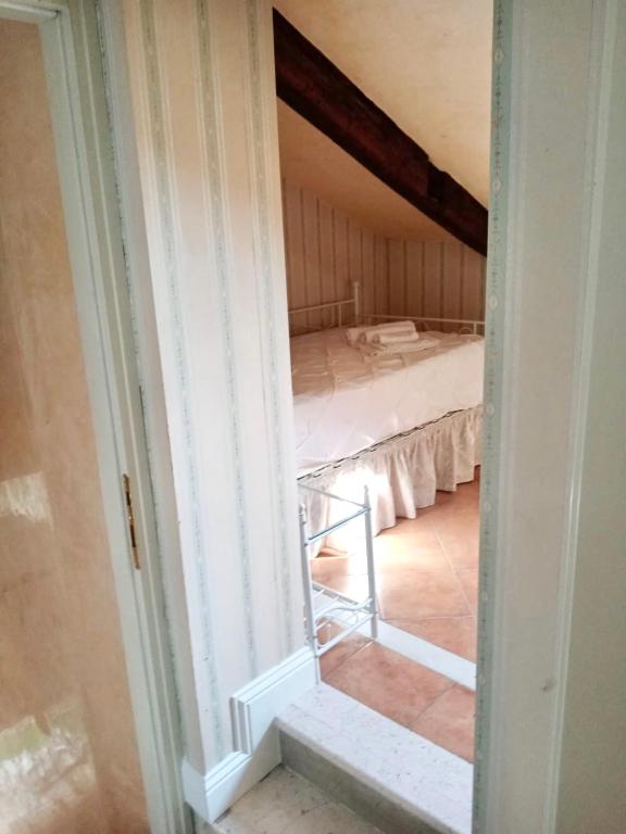 Postel nebo postele na pokoji v ubytování Ca' Matir