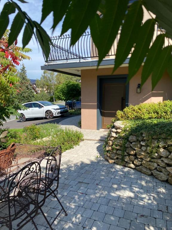 Zahrada ubytování Ferienwohnung Berghausen