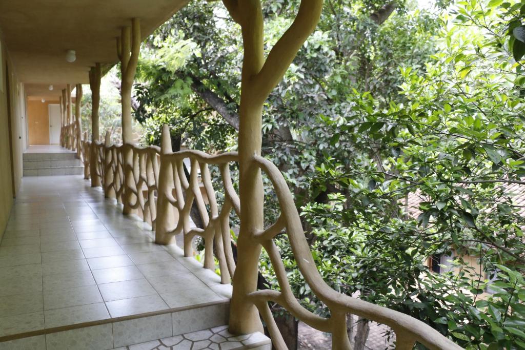 Balkón nebo terasa v ubytování Hotel Carrizal Spa