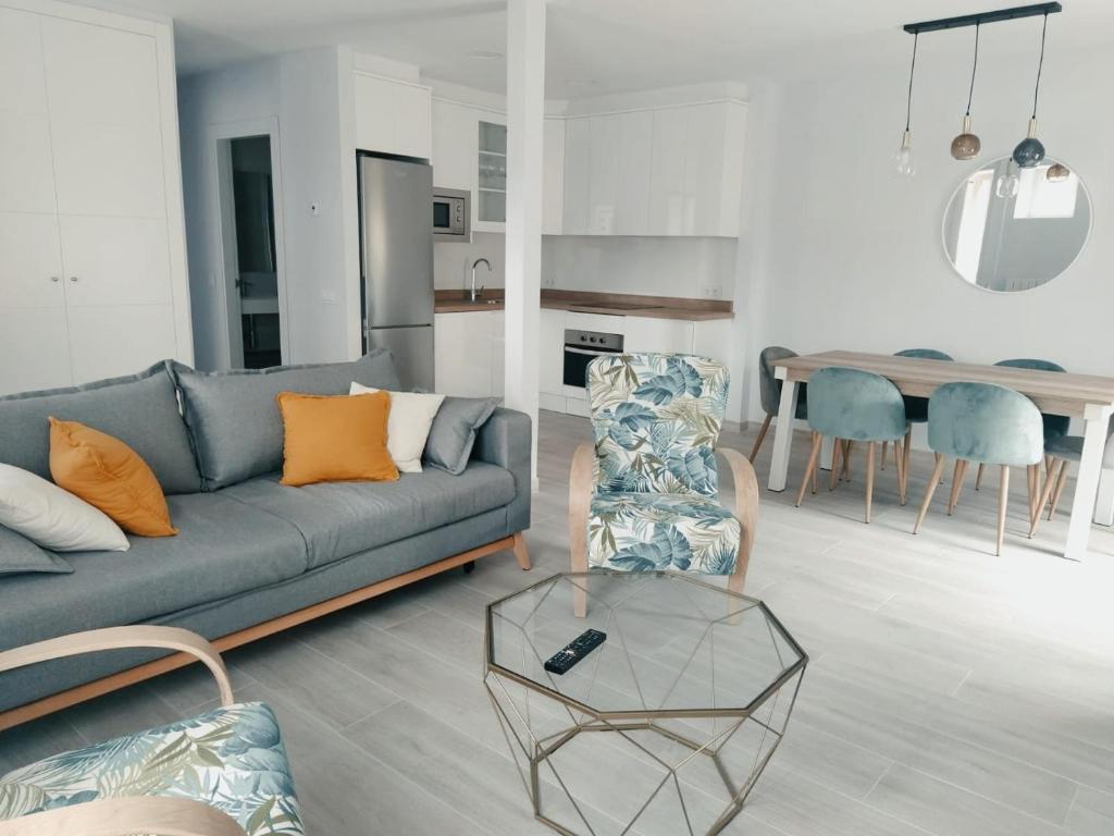 Posezení v ubytování Casa "El Villar"