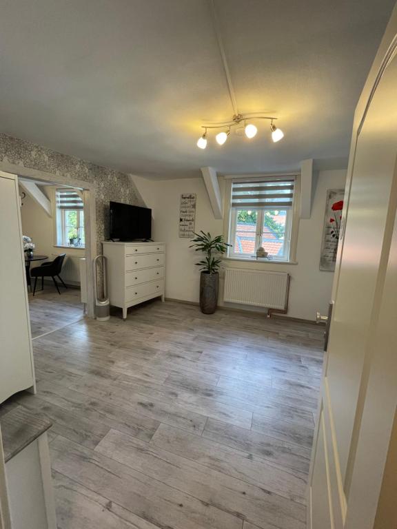 Nhà bếp/bếp nhỏ tại Apartment A5 Goslar am Marktplatz