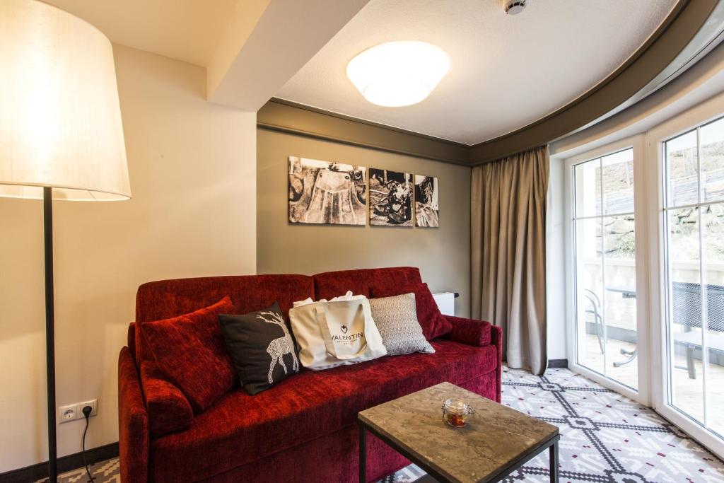 Posezení v ubytování Hotel Valentin