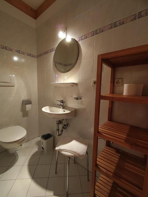 Łazienka w obiekcie Appartement Haidacher