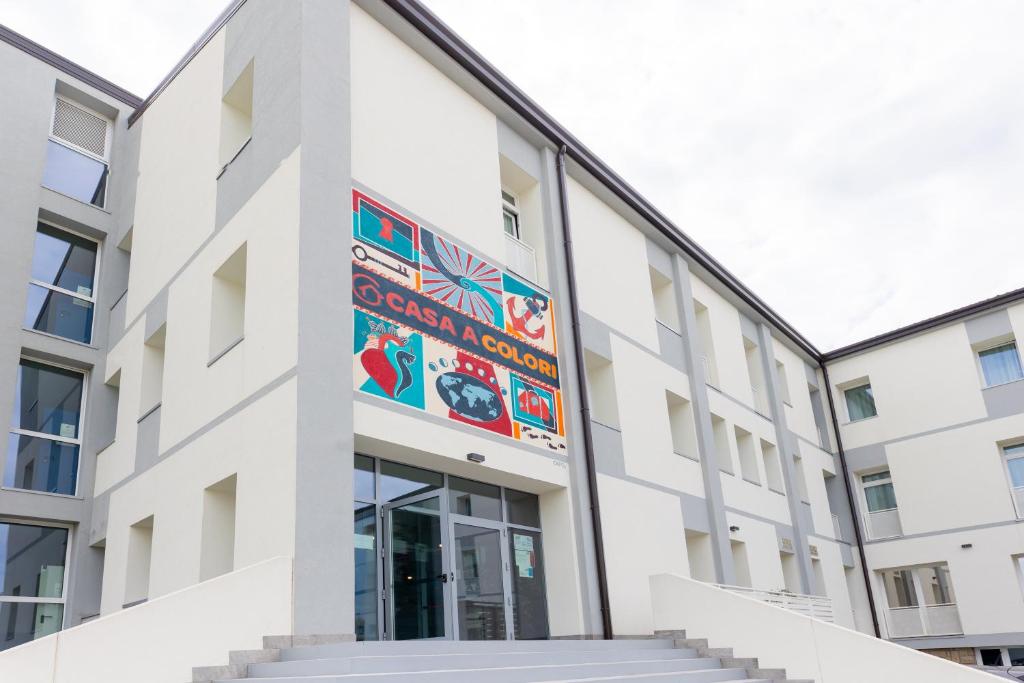 Budova, kde se prázdninový dům nachází