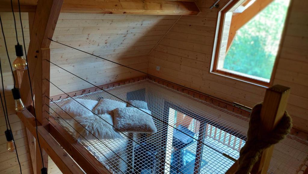 Posezení v ubytování Chalet l'Empreinte
