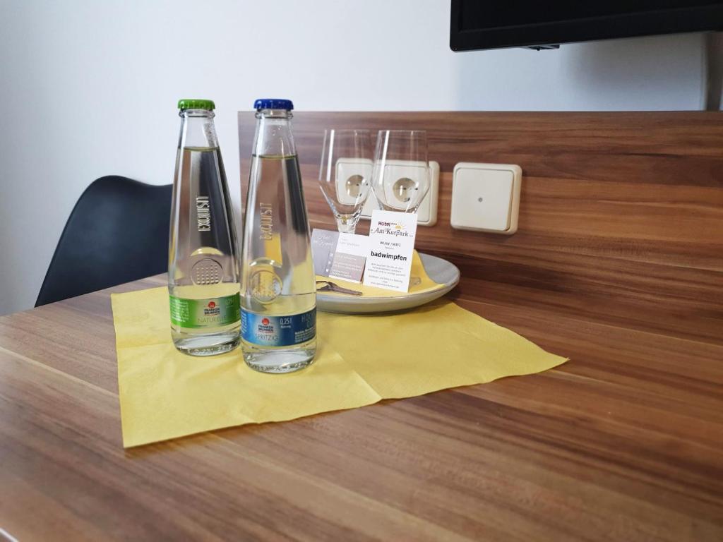 Nápoje v ubytování Hotel am Kurpark