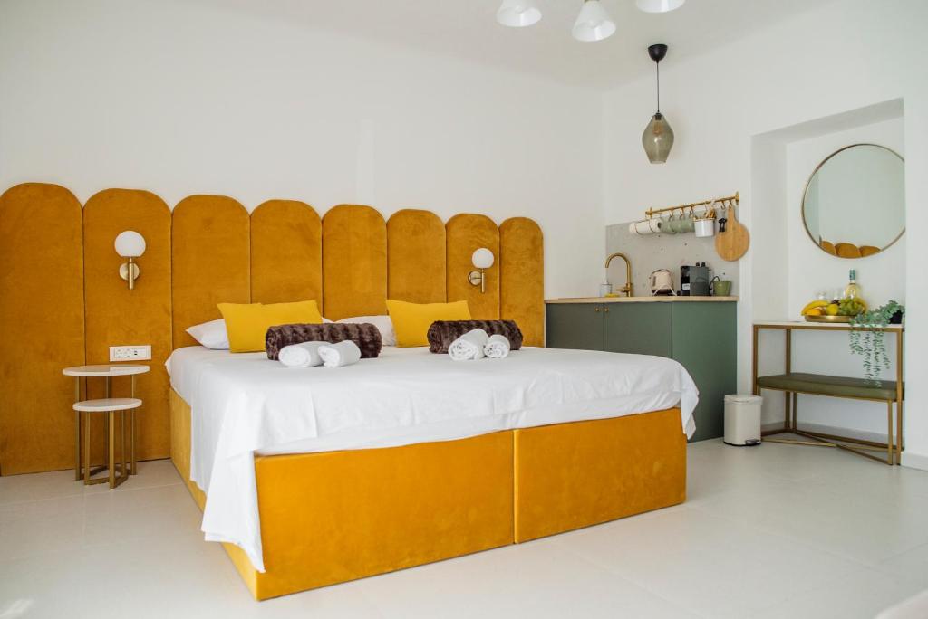 Postel nebo postele na pokoji v ubytování Style rooms Split