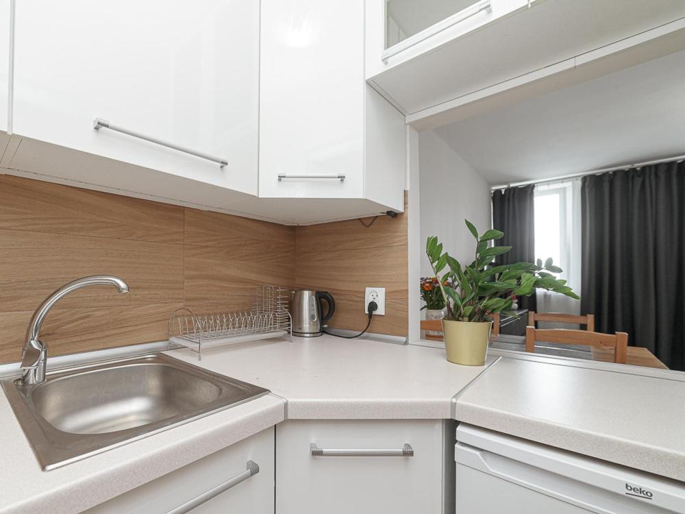Kuchyňa alebo kuchynka v ubytovaní Sliska 10 Apartament II